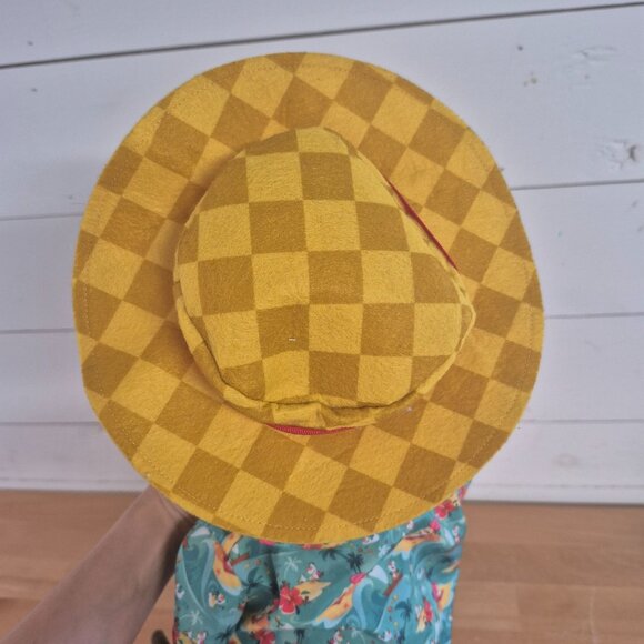 Build a Bear Disney Olaf Plush Toy With Hawaiian Shirt & Checkered Hat 13" Tall - Picture 7 of 8